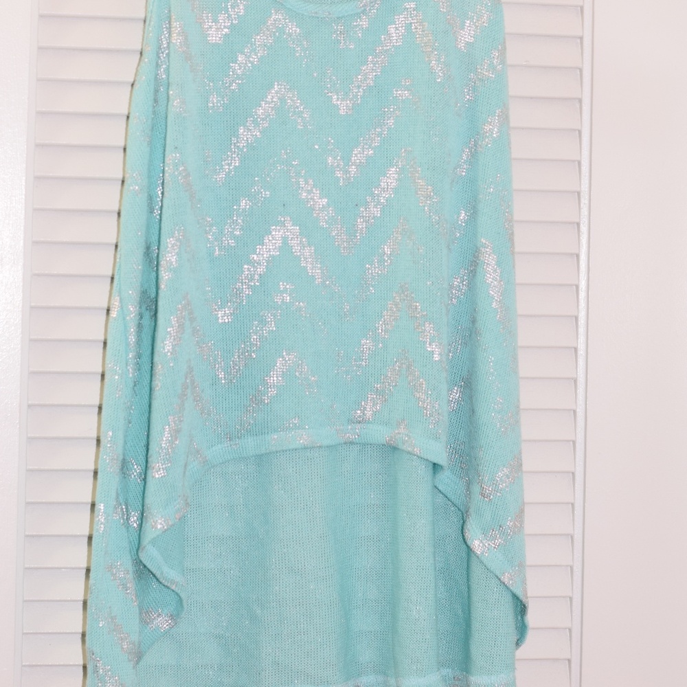 No Boundaries Turquoise Muscle Tee - Picture 2 of 3